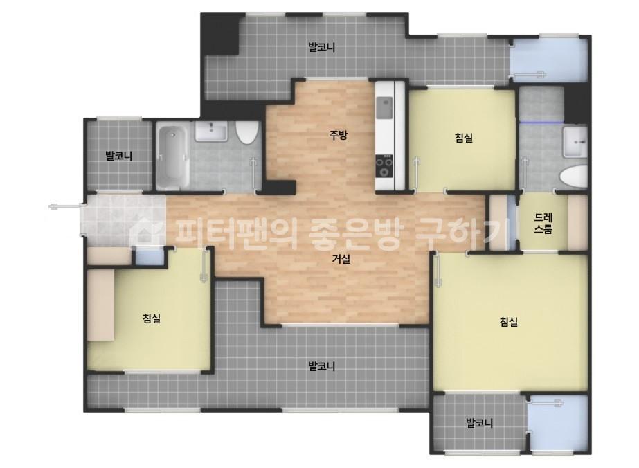 아파트 기본 평면도