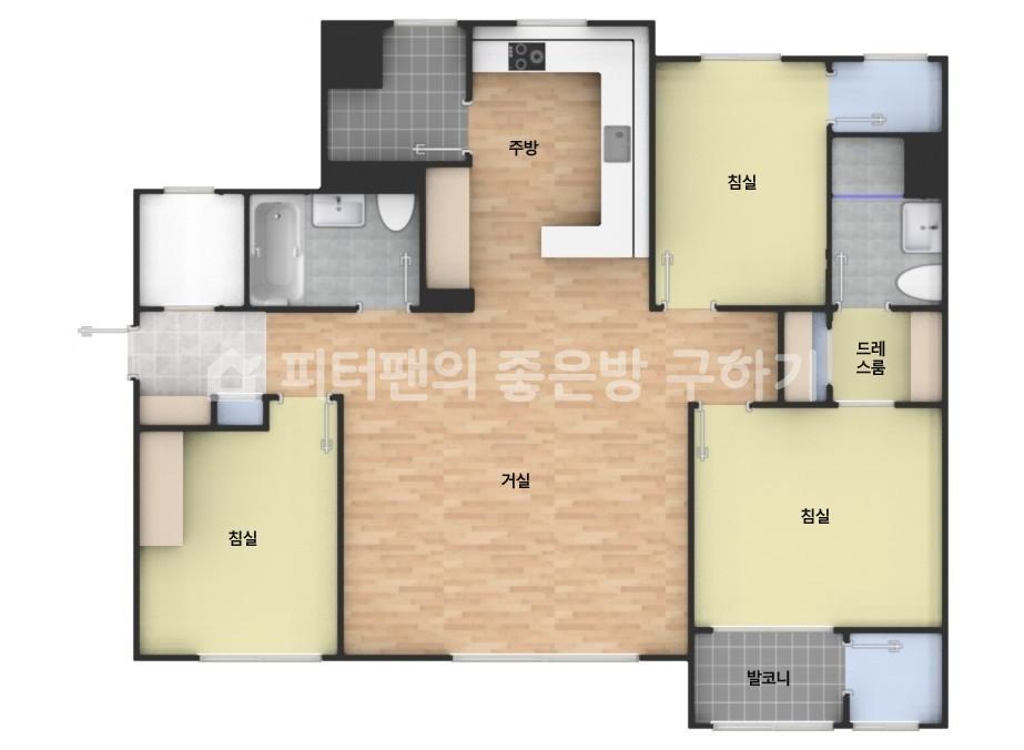 아파트 기본 평면도