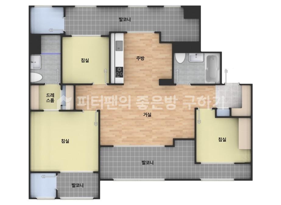 아파트 기본 평면도