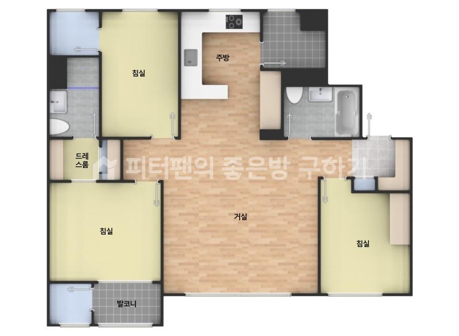 아파트 기본 평면도