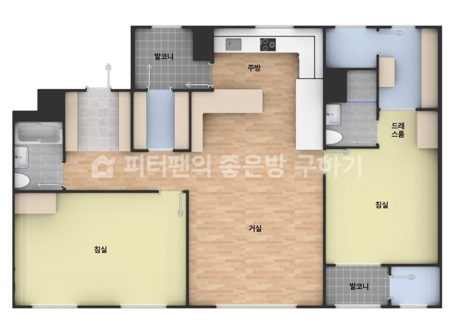 아파트 기본 평면도