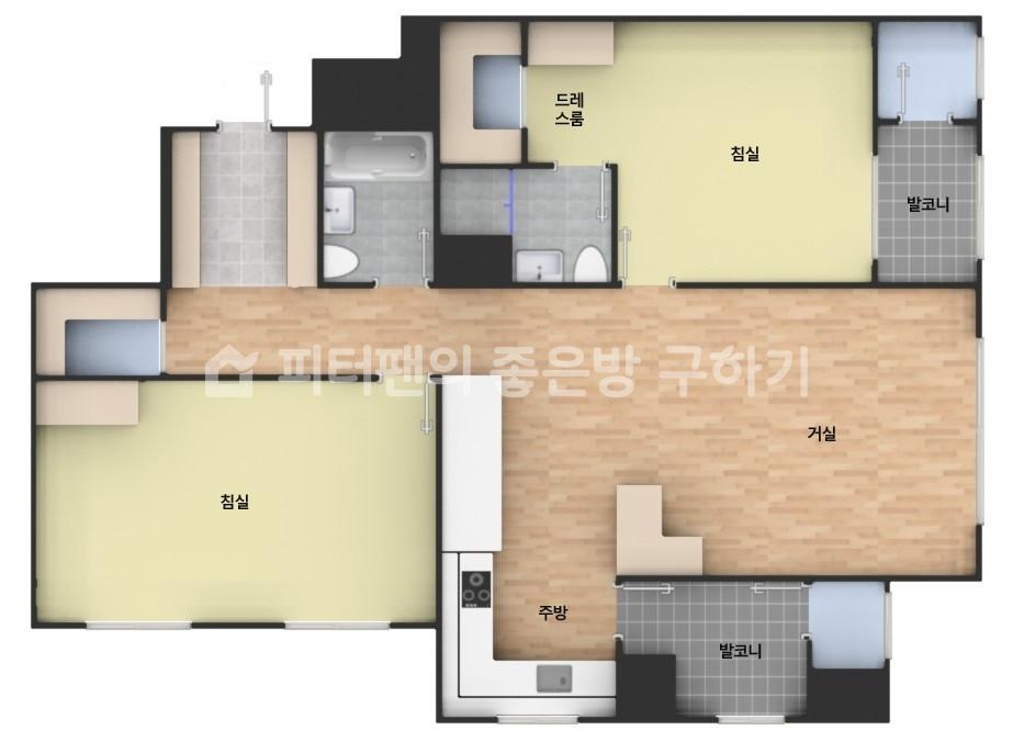 아파트 기본 평면도