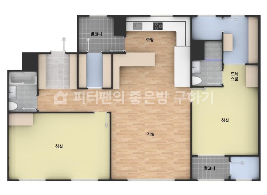 아파트 기본 평면도