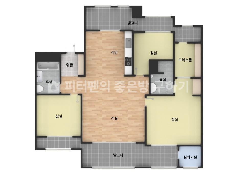 아파트 기본 평면도