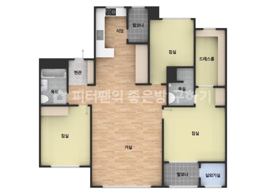 아파트 기본 평면도