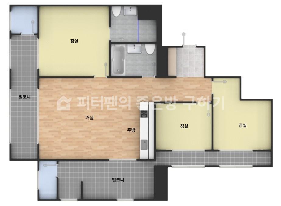 아파트 기본 평면도