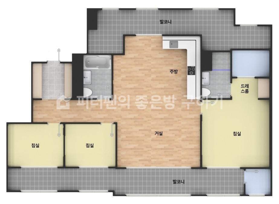 아파트 기본 평면도