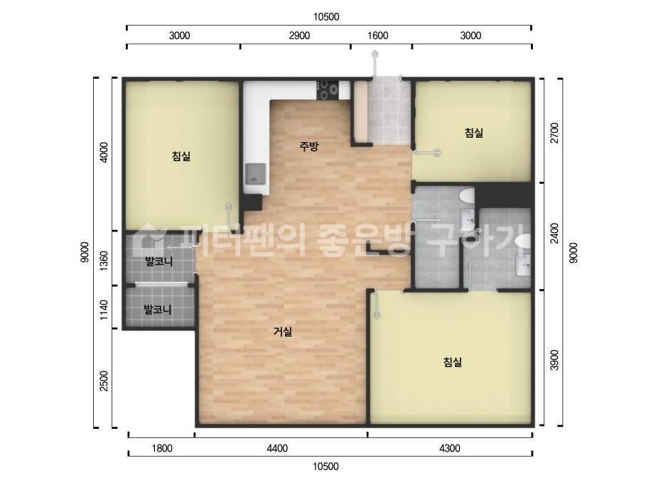 아파트 기본 평면도
