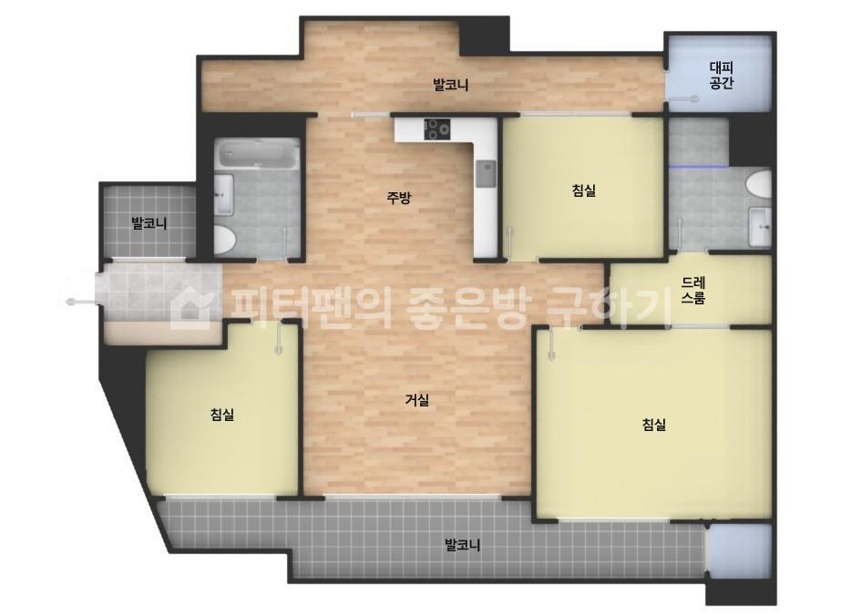 아파트 기본 평면도