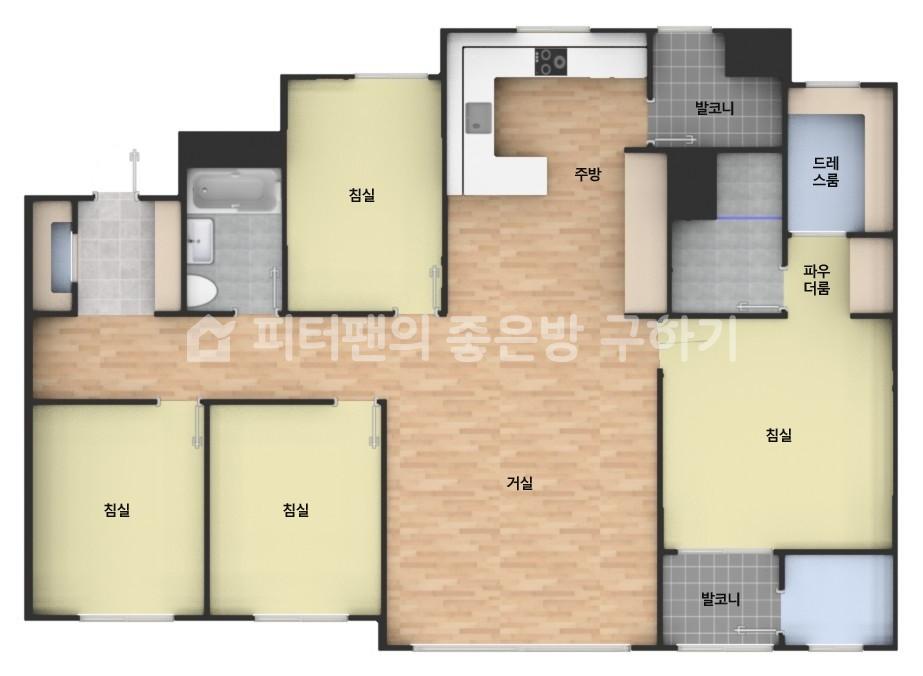 아파트 기본 평면도