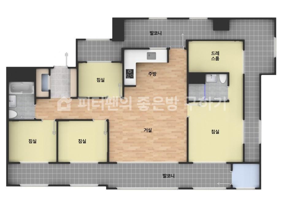 아파트 기본 평면도