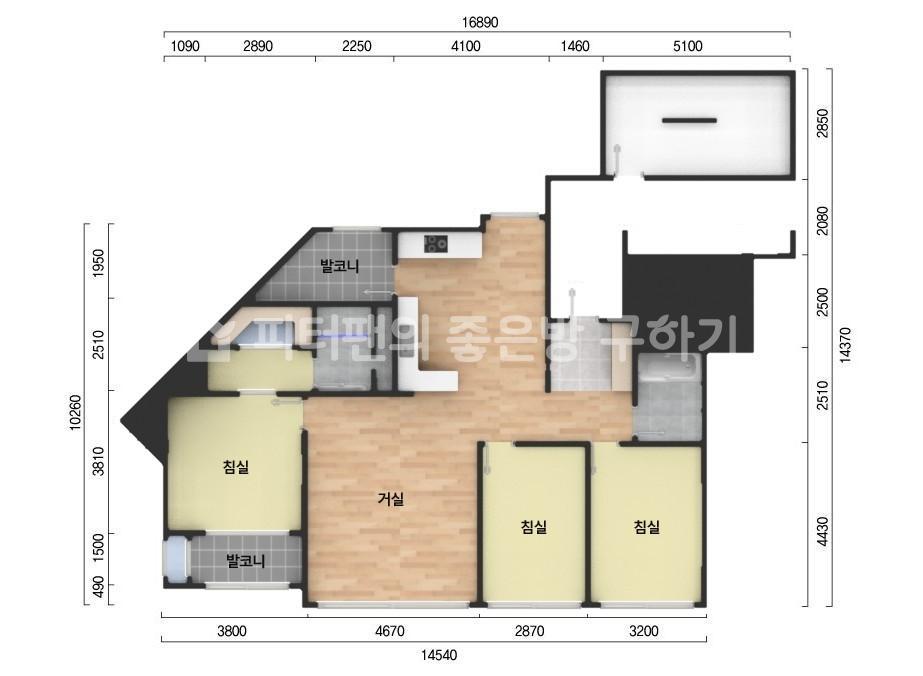아파트 기본 평면도