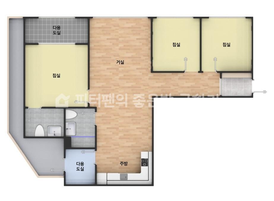 아파트 기본 평면도