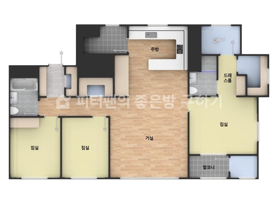 아파트 기본 평면도