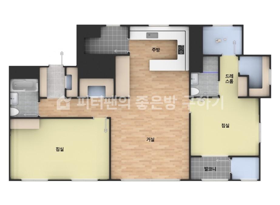 아파트 기본 평면도