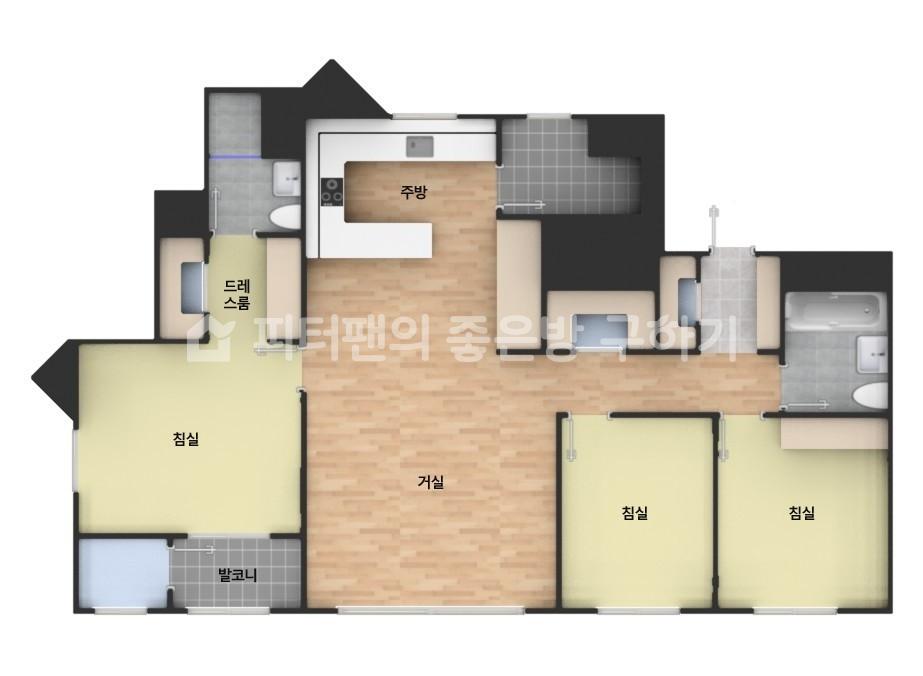 아파트 기본 평면도