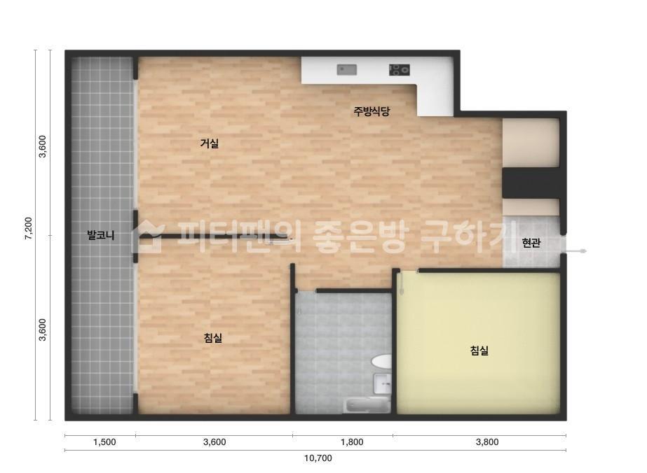 아파트 기본 평면도