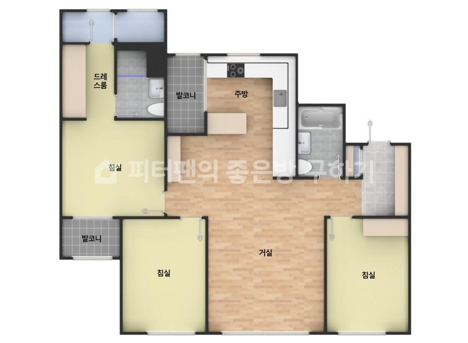 아파트 기본 평면도