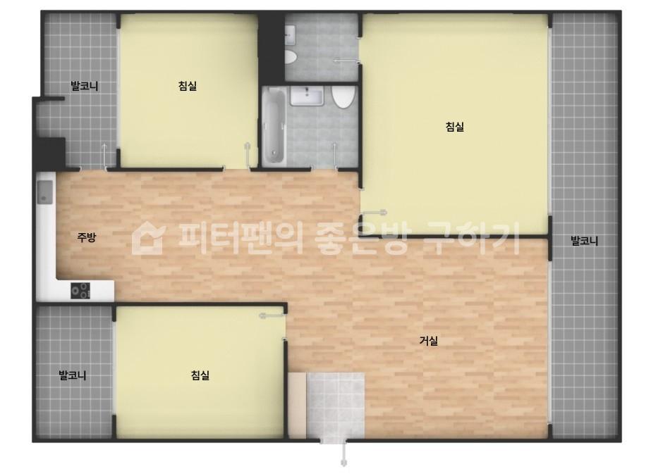 아파트 기본 평면도