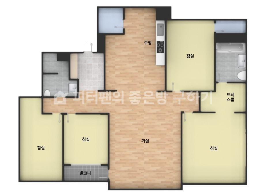 아파트 기본 평면도