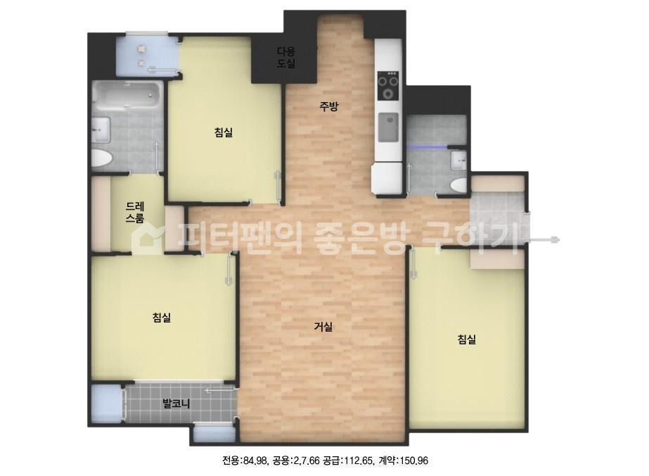 아파트 기본 평면도