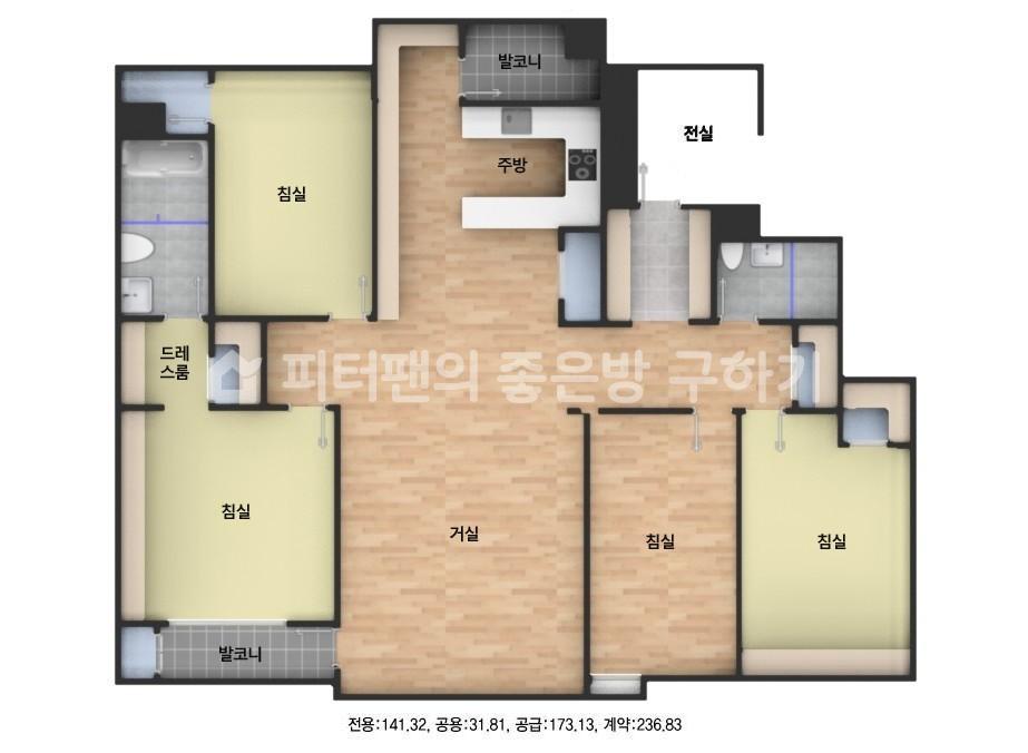 아파트 기본 평면도