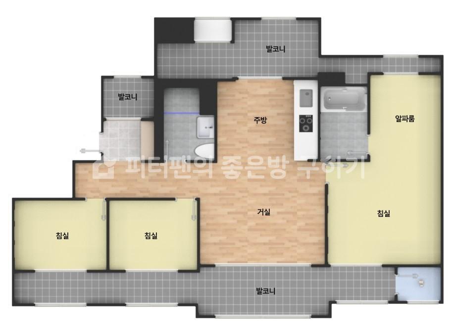 아파트 기본 평면도