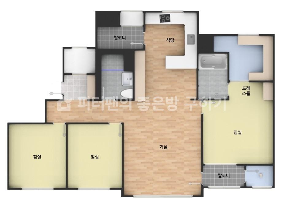 아파트 기본 평면도