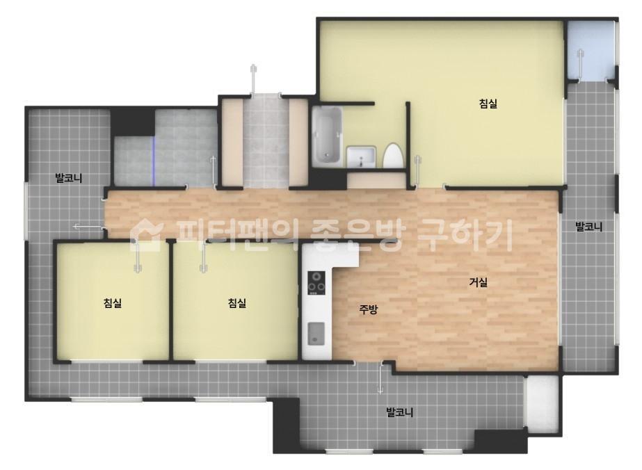 아파트 기본 평면도