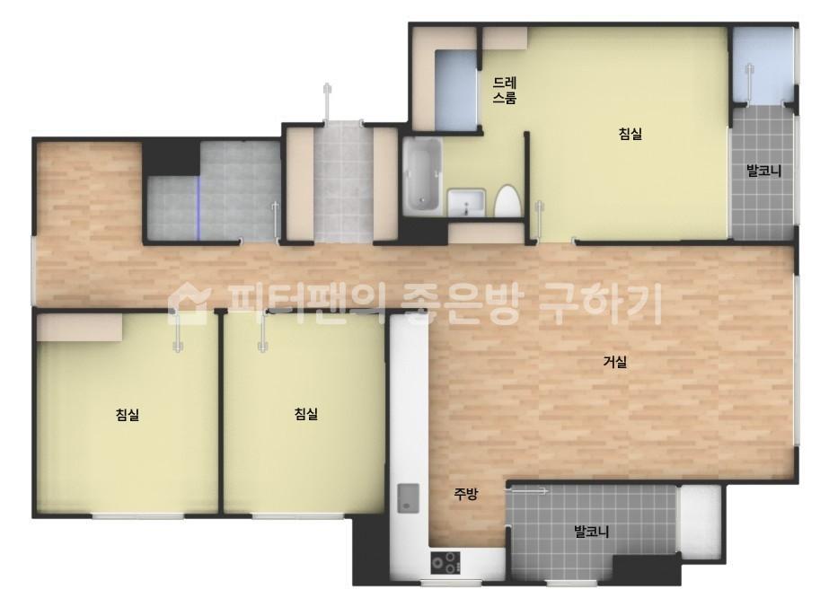 아파트 기본 평면도