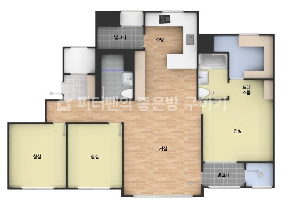 아파트 기본 평면도