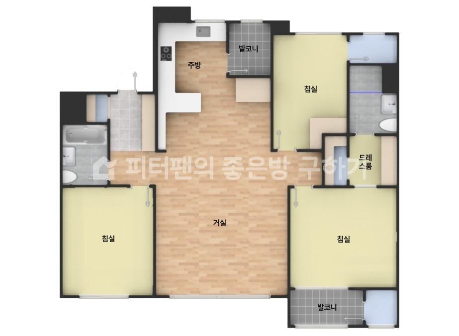 아파트 기본 평면도