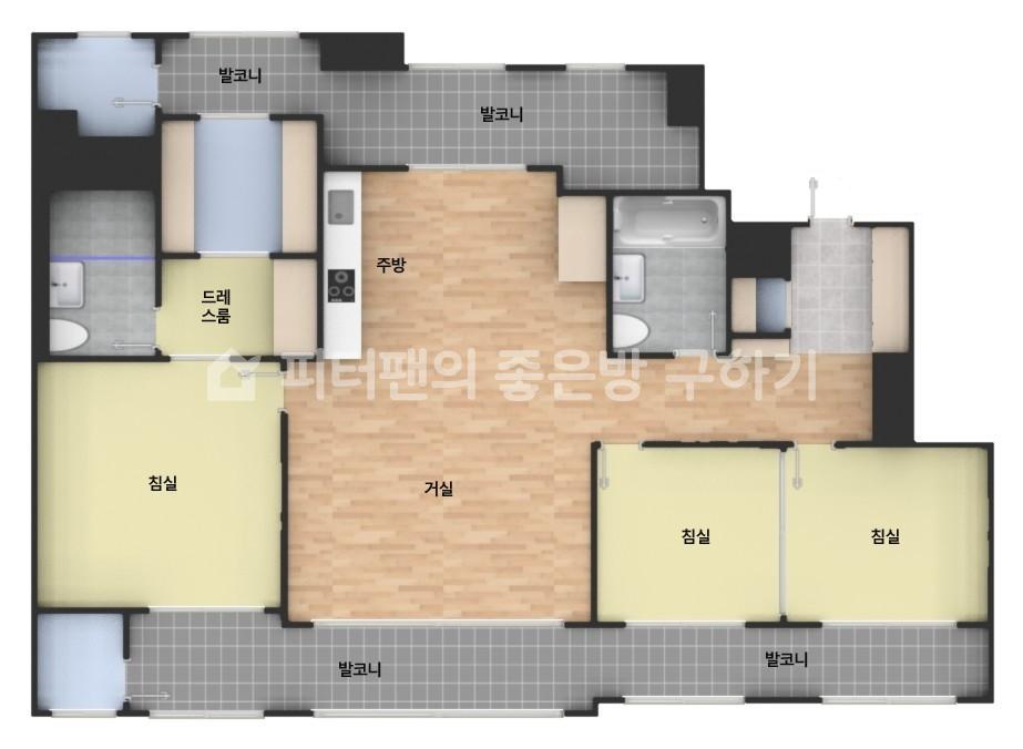 아파트 기본 평면도