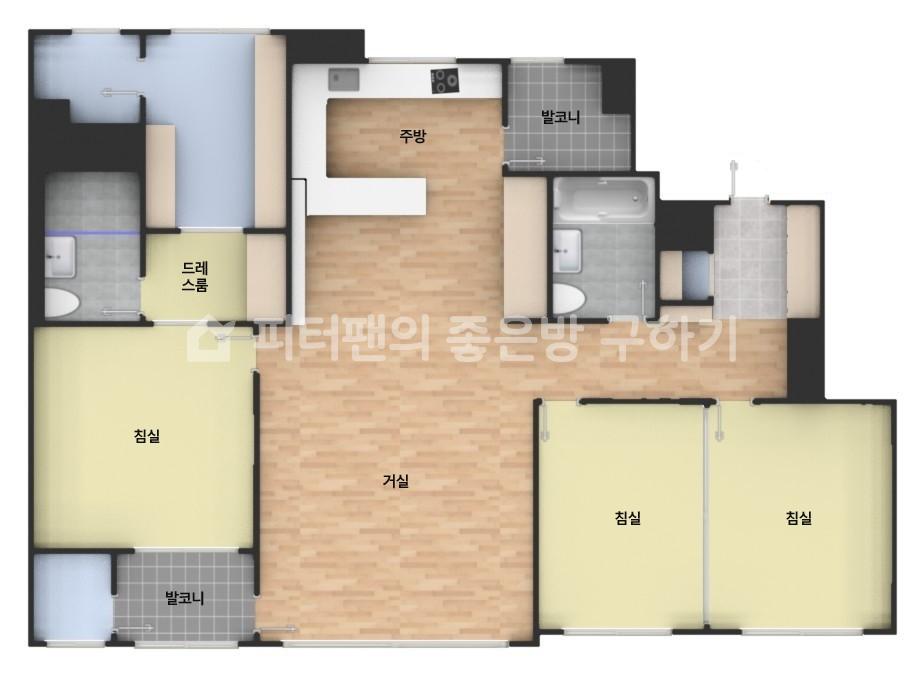 아파트 기본 평면도