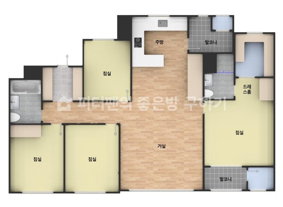 아파트 기본 평면도