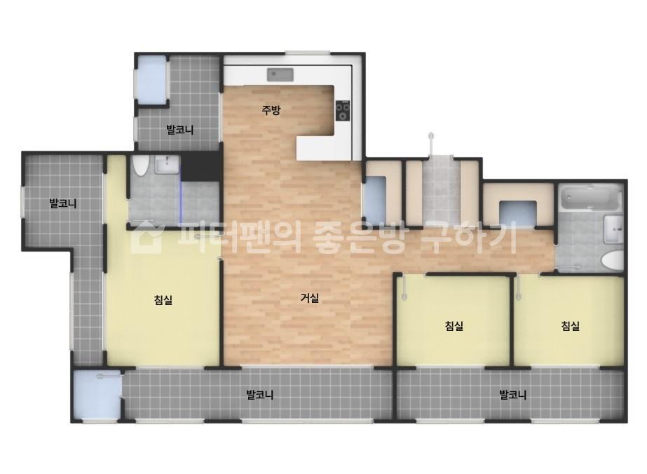 아파트 기본 평면도