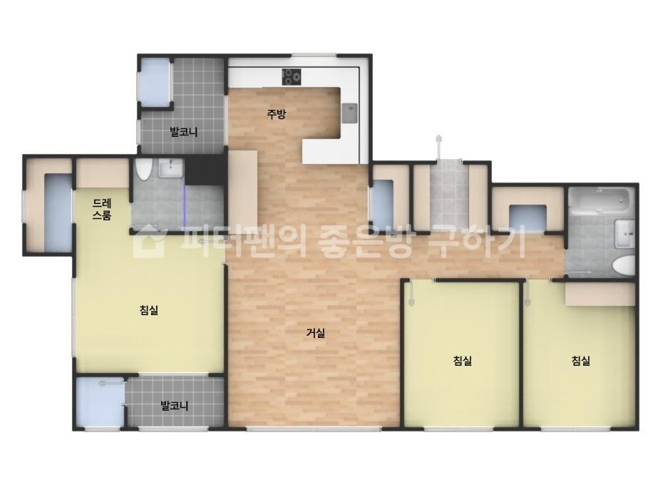 아파트 기본 평면도