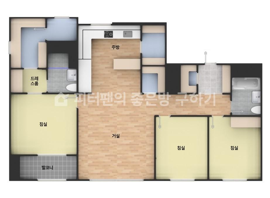 아파트 기본 평면도