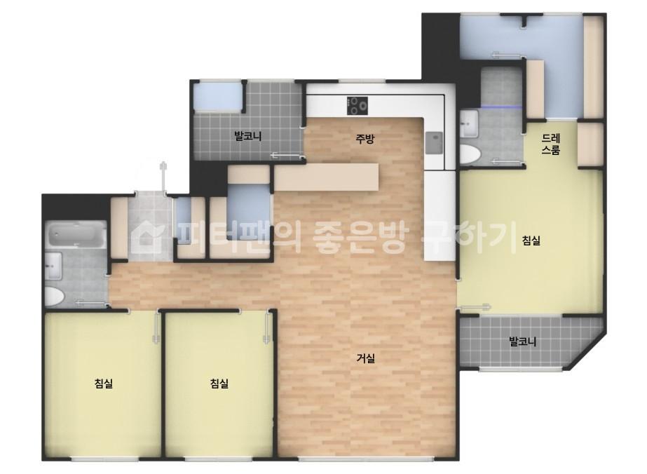 아파트 기본 평면도