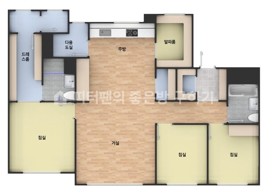 아파트 기본 평면도