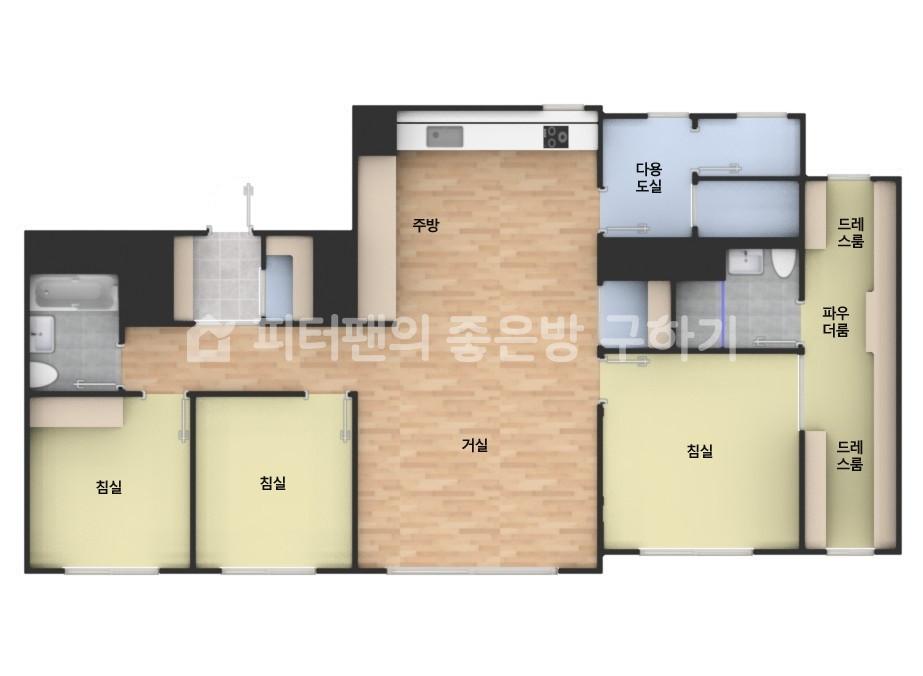 아파트 기본 평면도