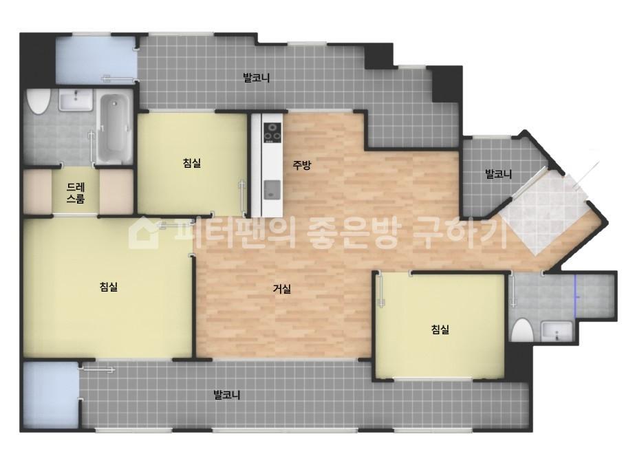 아파트 기본 평면도