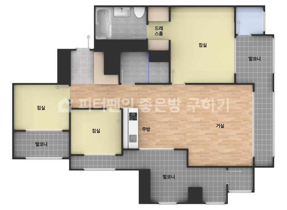 아파트 기본 평면도