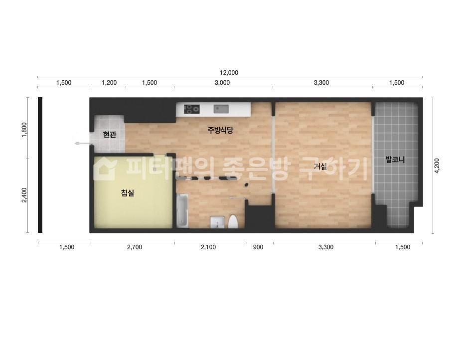아파트 기본 평면도