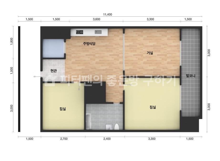 아파트 기본 평면도