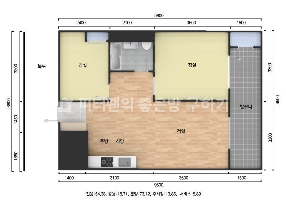 아파트 기본 평면도