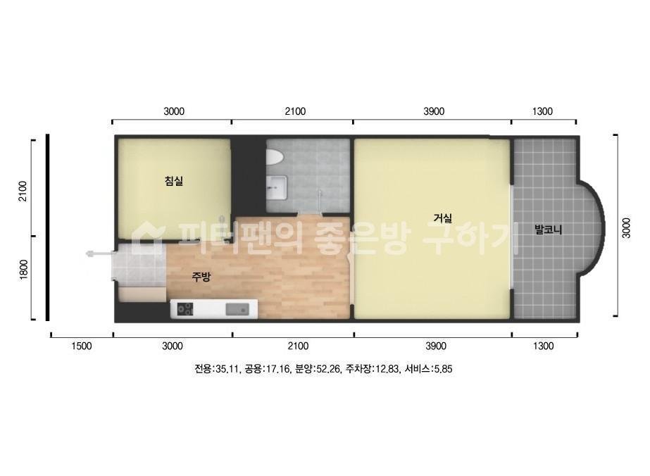 아파트 기본 평면도