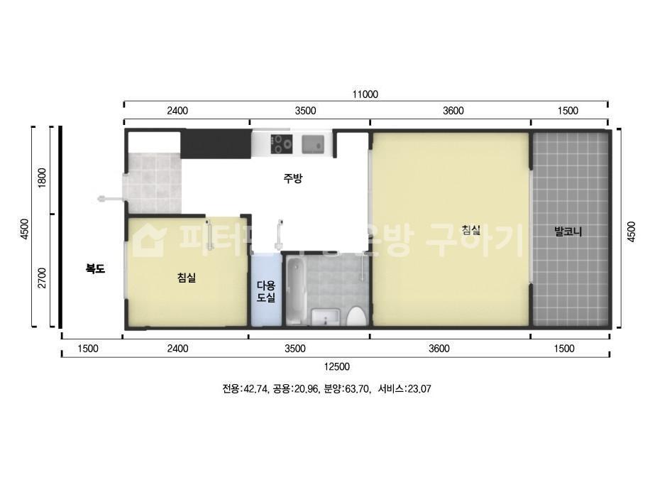아파트 기본 평면도