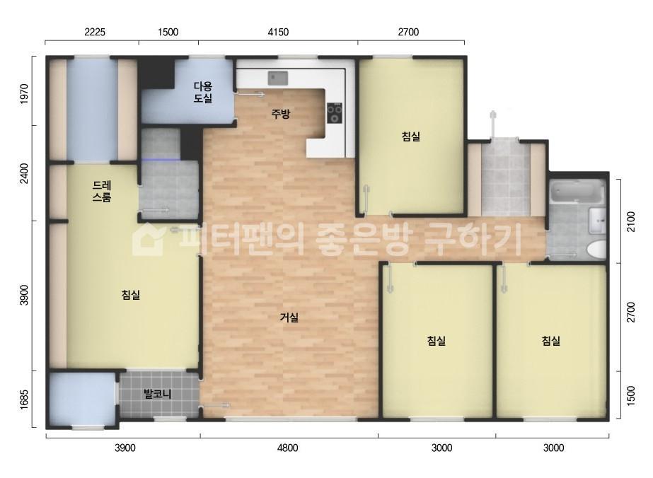 아파트 기본 평면도