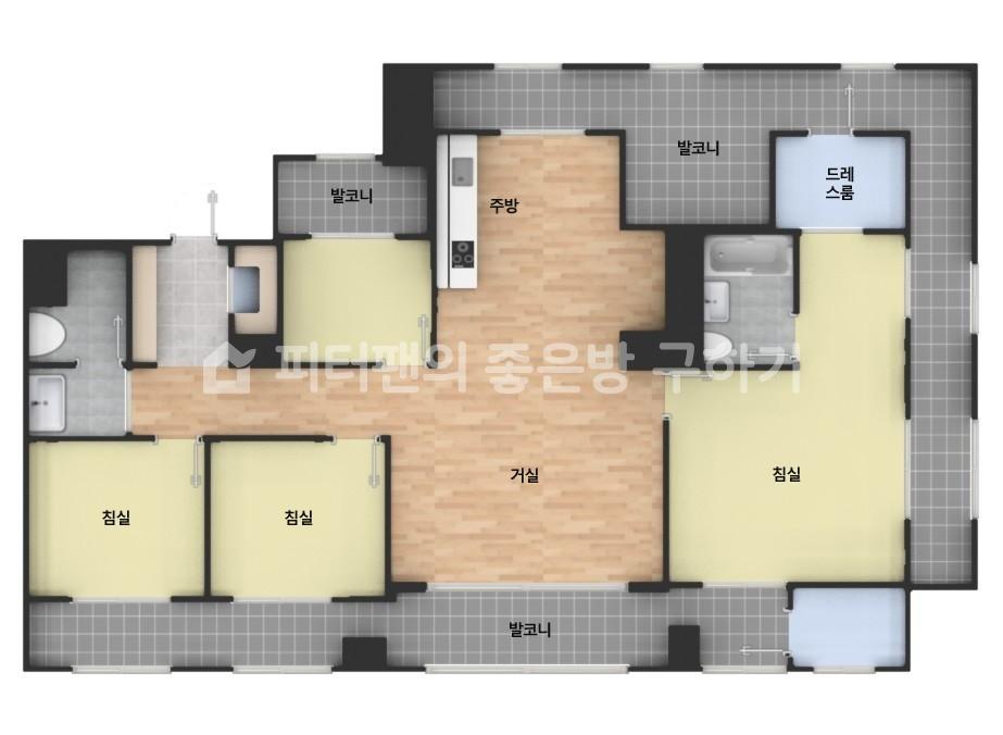 아파트 기본 평면도